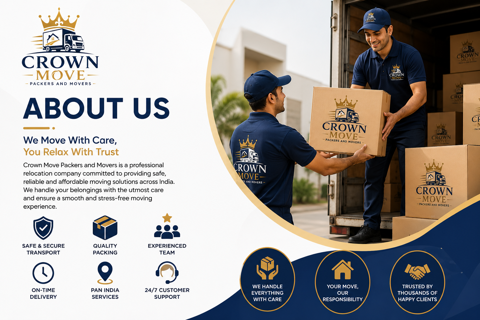 CrownMove Packers and Movers
